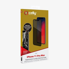 Cargar imagen en el visor de la galería, Celly Protector Vidrio Templado iPhone 11 Pro Max
